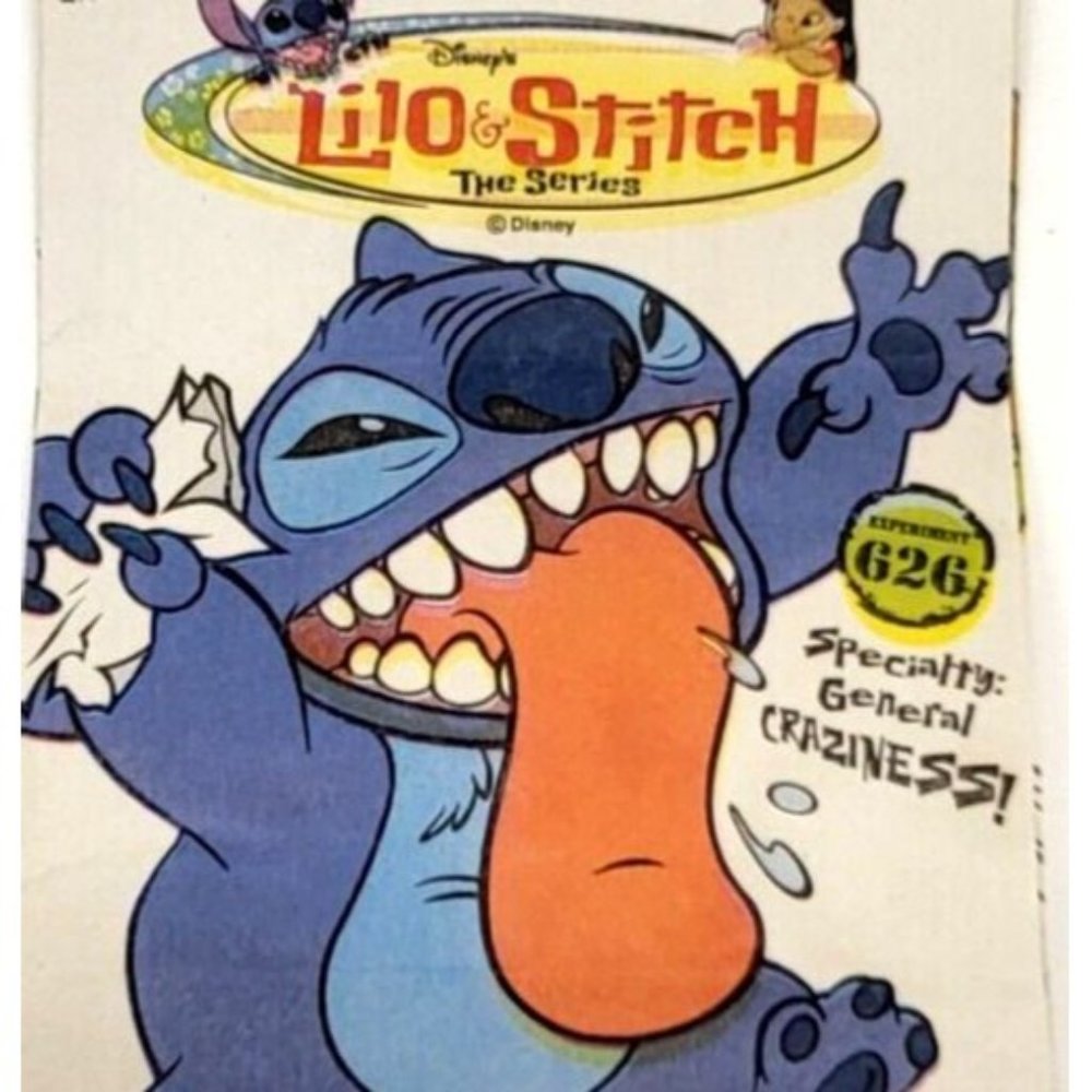 2004 McDonalds Happy Meal Bag Walt Disney Lilo & Stitch Series (J17)